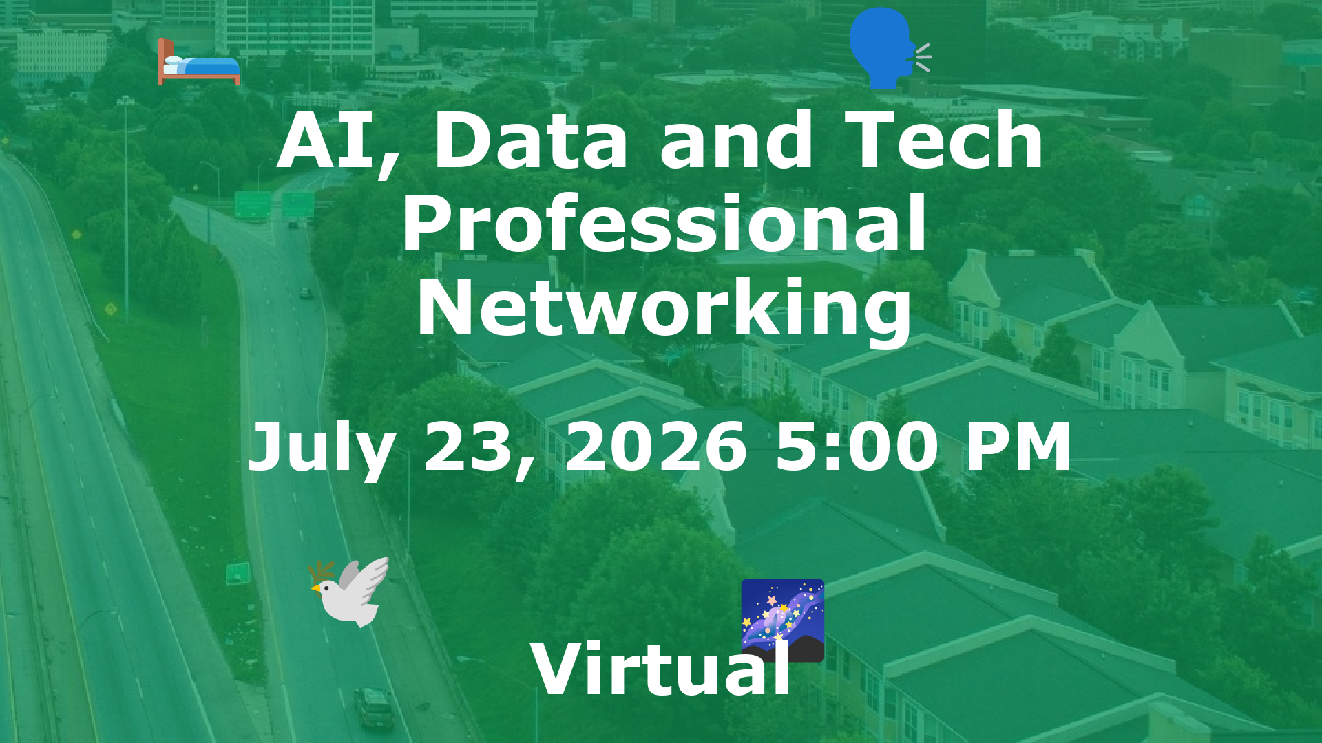 AI, Data and Tech Professional Networking event image